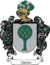 Escudo del apellido Cenizo