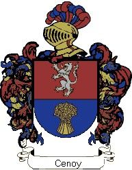 Escudo del apellido Cenoy