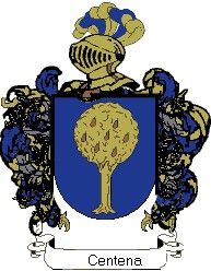 Escudo del apellido Centena