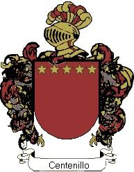 Escudo del apellido Centenillo