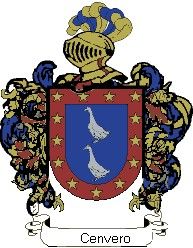 Escudo del apellido Cenvero