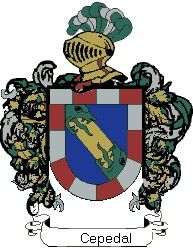 Escudo del apellido Cepedal