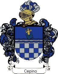 Escudo del apellido Cepino