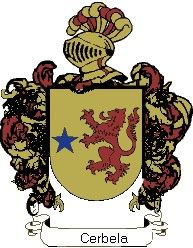 Escudo del apellido Cerbela