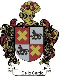 Escudo del apellido Cerda (de la)