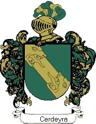 Escudo del apellido Cerdeyra