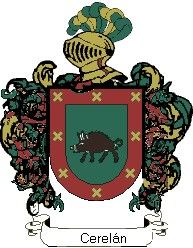 Escudo del apellido Cerelán