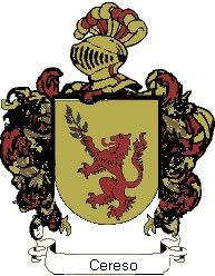 Escudo del apellido Cereso