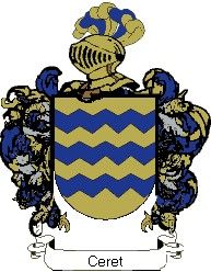 Escudo del apellido Ceret