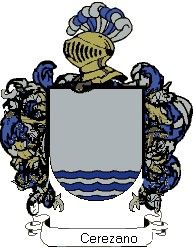 Escudo del apellido Cerezano