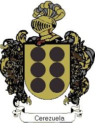 Escudo del apellido Cerezuela