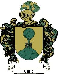 Escudo del apellido Cerio