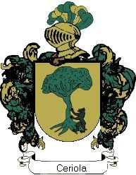 Escudo del apellido Ceriola