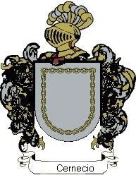 Escudo del apellido Cernecio