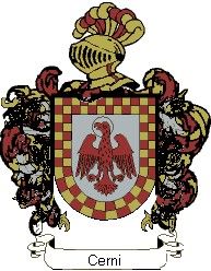 Escudo del apellido Cerni