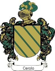 Escudo del apellido Cerolo