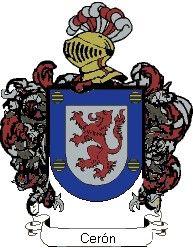 Escudo del apellido Cerón