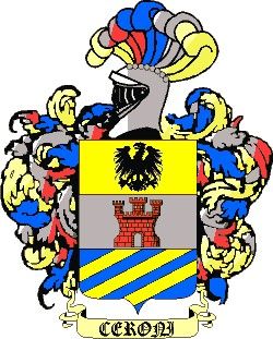 Escudo del apellido Ceroni