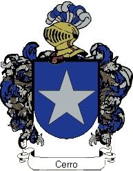 Escudo del apellido Cerro