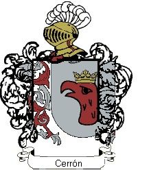 Escudo del apellido Cerrón