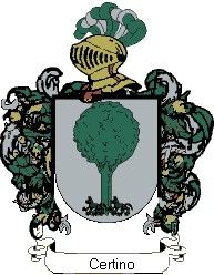 Escudo del apellido Certino