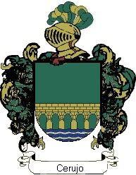 Escudo del apellido Cerujo