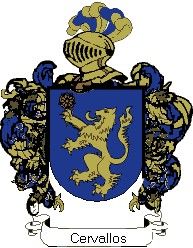 Escudo del apellido Cervallos