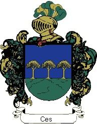 Escudo del apellido Ces