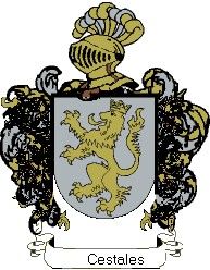 Escudo del apellido Cestales