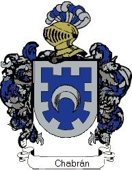 Escudo del apellido Chabrán