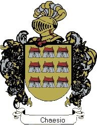 Escudo del apellido Chaesio