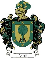 Escudo del apellido Chaflé