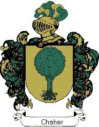 Escudo del apellido Chaher