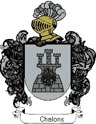 Escudo del apellido Chalons