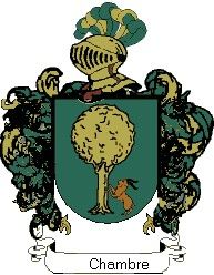 Escudo del apellido Chambre