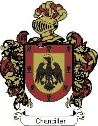 Escudo del apellido Chanciller