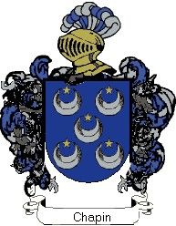 Escudo del apellido Chapin