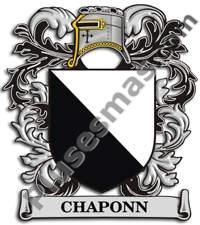 Escudo del apellido Chaponn