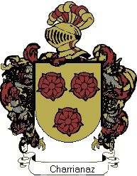 Escudo del apellido Charrianaz