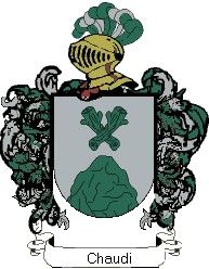 Escudo del apellido Chaudi