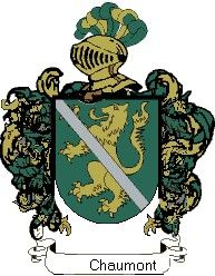 Escudo del apellido Chaumont