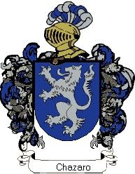 Escudo del apellido Chazaro