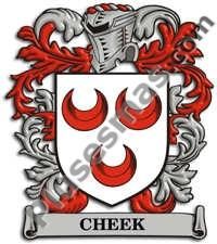 Escudo del apellido Cheek