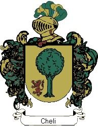 Escudo del apellido Cheli