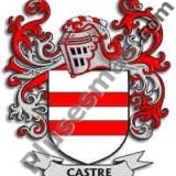 Escudo del apellido Castre