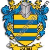 Escudo del apellido Castres