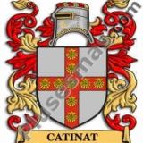 Escudo del apellido Catinat