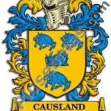 Escudo del apellido Causland