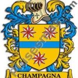 Escudo del apellido Champagna