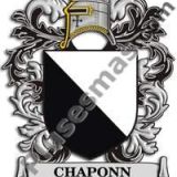 Escudo del apellido Chaponn